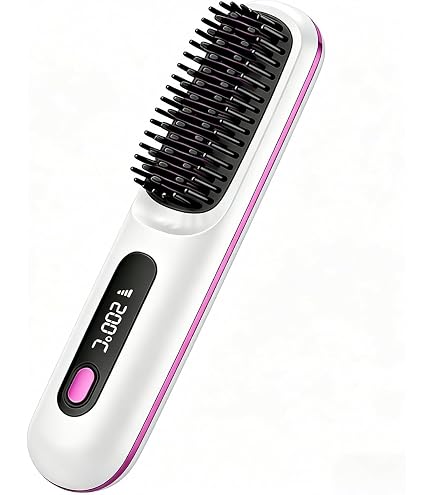 Amazon | SALONIA サロニア ストレートヒートブラシ ワイド ヘアブラシ
